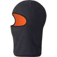 5502 Cagoule &agrave; 1 trou r&eacute;versible, Micro laine, Noir/Orange haute visibilit&eacute; Nuna Depot Inc.