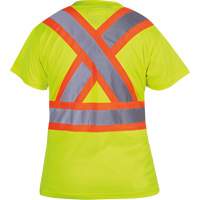 6949 T-shirt de s&eacute;curit&eacute; en il-de-perdrix pour femme, Polyester, T-petit, Jaune lime haute visibilit&eacute; Nuna Depot Inc.