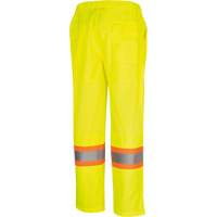 5999PW Pantalon de s&eacute;curit&eacute; routi&egrave;re pour femmes, Polyester, T-petit, Jaune lime haute visibilit&eacute; Nuna Depot Inc.
