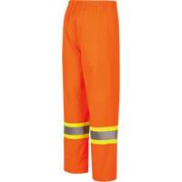 5627W Pantalon &agrave; bavette imperm&eacute;able pour femmes, Polyester/Polyur&eacute;thane, T-petit, Orange haute visibilit&eacute; Nuna Depot Inc.