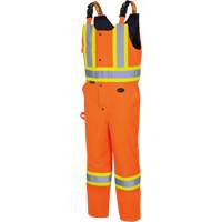 5040 Combinaisons de s&eacute;curit&eacute; matelass&eacute;e imperm&eacute;able, Polyester, Petit, Orange haute visibilit&eacute; Nuna Depot Inc.