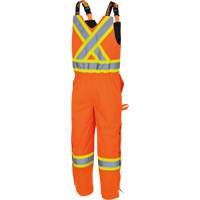 5040 Combinaisons de s&eacute;curit&eacute; matelass&eacute;e imperm&eacute;able, Polyester, Petit, Orange haute visibilit&eacute; Nuna Depot Inc.