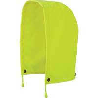 5401H Capuchon pour manteau de s&eacute;curit&eacute; imperm&eacute;able haute visibilit&eacute; ind&eacute;chirable en 300D trilob&eacute;, Jaune lime haute visibilit&eacute;, Polyester Nuna Depot Inc.