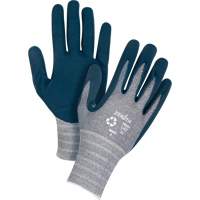 Gants &eacute;cologiques enduits et l&eacute;gers, 9, R&ecirc;vetement Mousse de nitrile, Calibre 15, Enveloppe en Polyester/rPET Nuna Depot Inc.