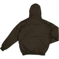 Water Repellent Fleece Pullover Hoodie, Men's, Small, Black Nuna Depot Inc.