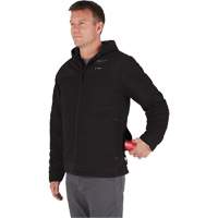 Veste chauffante M12 QuietShell avec pile, Hommes, Moyen, Noir Nuna Depot Inc.