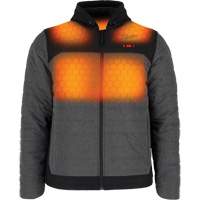 M12 Heated Quietshell Jacket with Battery, Men's, Small, Grey Nuna Depot Inc.