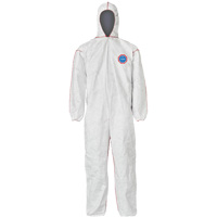 SFR Coveralls with Hood, Medium, White, Tyvek&reg; 400 Nuna Depot Inc.