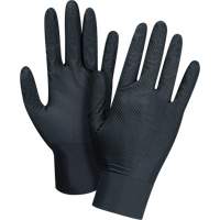 Heavyweight Tactile Grip Examination Gloves, X-Large, Nitrile, 8-mil, Powder-Free, Black, Class 2 Nuna Depot Inc.