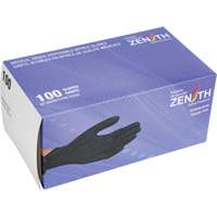 Heavyweight Tactile Grip Examination Gloves, X-Large, Nitrile, 8-mil, Powder-Free, Black, Class 2 Nuna Depot Inc.
