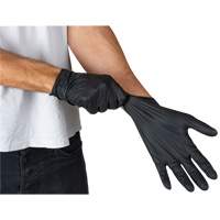 Emballages de gants jetables pour machine distributrice, Petit, Nitrile, 5 mils, Sans poudre, Noir, Classe 2 Nuna Depot Inc.