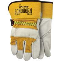 Longhorn Gloves, Large, Grain Cowhide Palm Nuna Depot Inc.