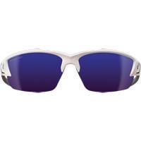 Khor G2 Safety Glasses, Blue Mirror Lens, Anti-Scratch/Polarized, ANSI Z87+/MCEPS GL-PD 10-12/Meets/Exceeds CSA Z94.3 Nuna Depot Inc.