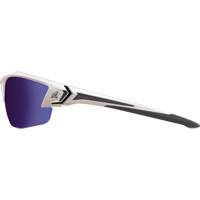 Khor G2 Safety Glasses, Blue Mirror Lens, Anti-Scratch/Polarized, ANSI Z87+/MCEPS GL-PD 10-12/Meets/Exceeds CSA Z94.3 Nuna Depot Inc.
