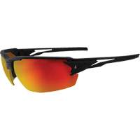 Pumori Safety Glasses, Red/Mirror Lens, Anti-Scratch, ANSI Z87+/MCEPS GL-PD 10-12/Meets/Exceeds CSA Z94.3 Nuna Depot Inc.