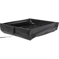 Collapsible Roll-Up Spill Berm, 15 US gal. Capacity, 2' W x 2' L x 6" H Nuna Depot Inc.