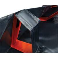IBX Wall Pop-Up Berm, 268 US gal. Capacity, 6' W x 6' L x 12" H, Snap-Up Bracket Nuna Depot Inc.