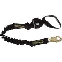 Shock Absorbing Arc Flash Web Lanyard, 6', Snap Hook Center, Choke-Off Loop Leg Ends, Kevlar&reg;/Nomex&reg; Nuna Depot Inc.
