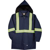 Parka en canard de premi&egrave;re qualit&eacute; avec mat&eacute;riau r&eacute;fl&eacute;chissant, Bleu marine, Petit Nuna Depot Inc.