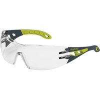 MX200 Rimless Wraparound Safety Glasses, Clear Lens, Anti-Fog/Anti-Scratch, ANSI Z87+/Meets/Exceeds CSA Z94.3 Nuna Depot Inc.