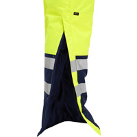 Salopette pour le froid extr&ecirc;me Bisley, Polyester, Petit, Jaune lime haute visibilit&eacute; Nuna Depot Inc.