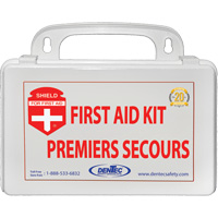 Trousse de premiers soins Shield, R&eacute;pond ou surpasse la norme CSA Z1220-24 type 1 individuelle, Personnel (1 travailleur) Nuna Depot Inc.