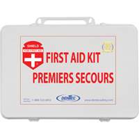 Trousse de premiers soins Shield, Colombie-Britannique/R&eacute;pond &agrave; la norme CSA Z1220-17 type 2 environnements &agrave; faible risque, Moyen (26-50 travailleurs) Nuna Depot Inc.