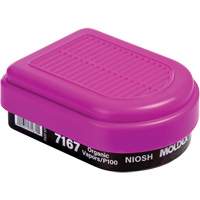 Semi-Rectangular Combo Filter for Respirators, Organic Vapour/P100 Nuna Depot Inc.