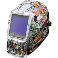 Masque de soudage VIKING 3350 Hot Rodders, 3,74" lo x 3,34" la Champ de vision, Teinte 5 - 13 Nuna Depot Inc.