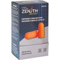Foam Earplugs, Pair - Polybag Nuna Depot Inc.