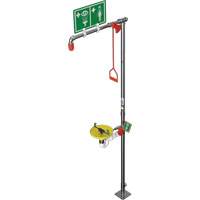 Douche combin&eacute;e avec cuvette ouverte en ABS et entr&eacute;e sup&eacute;rieure, Socle Nuna Depot Inc.