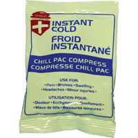 Compresse froide instantan&eacute;e Chill Pac, Froid, Utilisation unique, 4" x 6" Nuna Depot Inc.