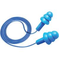 Hush 50-25 Reusable Metal Detectable Earplugs, Corded, One-Size, Bulk - Box, 25 NRR dB Nuna Depot Inc.