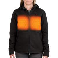 M12 Heated Hoodie with Battery, Women's, Medium, Black, Poly-Cotton Nuna Depot Inc.