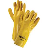Rough-Finish Chemical-Resistant Gloves, Size 9, 14" L, PVC, Interlock Inner Lining, 47-mil Nuna Depot Inc.