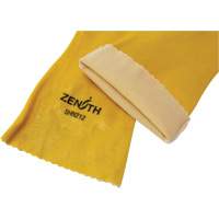 Rough-Finish Chemical-Resistant Gloves, Size 9, 14" L, PVC, Interlock Inner Lining, 47-mil Nuna Depot Inc.