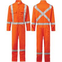 Combinaison FR Bizflame 88/12 Iona 7 oz. FR510, Taille 36, Orange Nuna Depot Inc.