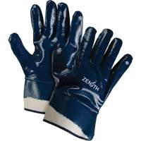 Gants &agrave; poignet de s&eacute;curit&eacute; de poids lourd, 11/2T-Grand, R&ecirc;vetement Nitrile, Enveloppe en Coton Nuna Depot Inc.