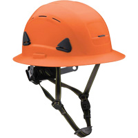 Casque Fibre Metal de style escalade avec bordure compl&egrave;te, R&eacute;pond aux normes CSA type 2, Suspension Rochet, Ventil&eacute; Nuna Depot Inc.