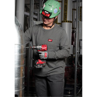 T-shirt &agrave; manches longues avec poches GRIDIRON, Femmes, T-petit, Bleu Nuna Depot Inc.