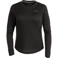 T-shirt hybride &agrave; manches longues FREEFLEX, Femmes, T-petit, Noir Nuna Depot Inc.