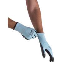 Gants &eacute;lastiques &eacute;cologiques r&eacute;sistants &agrave; la coupe, Taille 10, Calibre 13, Rev&ecirc;tement Polyur&eacute;thane, Enveloppe en PEHP/rPET, ASTM ANSI niveau A3 Nuna Depot Inc.