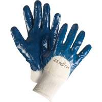 Gants &agrave; doublure interlock de poids moyen, 9/Grand, R&ecirc;vetement Nitrile, Enveloppe en Coton Nuna Depot Inc.
