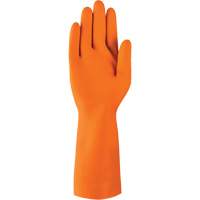 AlphaTec&reg; 87-208 Heavy-Duty Chemical-Resistant Gloves, Size 7, 12.8" L, Rubber Latex, Cotton/Flock-Lined Inner Lining, 29.5-mil Nuna Depot Inc.