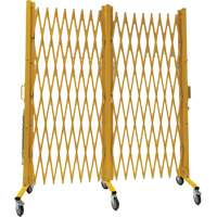 Expandable Barrier, 84" H x 20' L, Yellow Nuna Depot Inc.