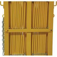 Expandable Barrier, 84" H x 20' L, Yellow Nuna Depot Inc.