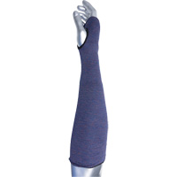 Manchette ASP &agrave; 2 plis avec trou pour pouce ECO Series Kut Gard, Aramide, 14", ASTM ANSI niveau A3, Mauve Nuna Depot Inc.