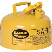 Safety Can for Diesel, Type I, Galvanized Steel, 2 US gal., Yellow, FM Approved/UL/ULC Listed Nuna Depot Inc.