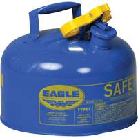 Safety Can for Kerosene, Type I, Galvanized Steel, 2.5 US gal., Blue, FM Approved/UL/ULC Listed Nuna Depot Inc.