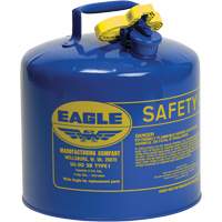 Safety Can for Kerosene, Type I, Galvanized Steel, 5 US gal., Blue, FM Approved/UL/ULC Listed Nuna Depot Inc.
